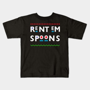 Rent Em Spoons 90'S Tv Kids T-Shirt
